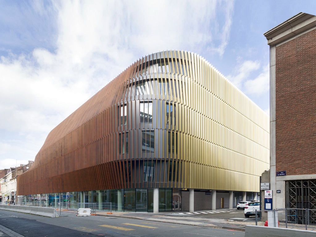 Le Conex, Lille - Aluminium anodisé
